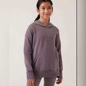 ATGLETA GIRLS PURPLE HOODIE/ Purple/Size Large